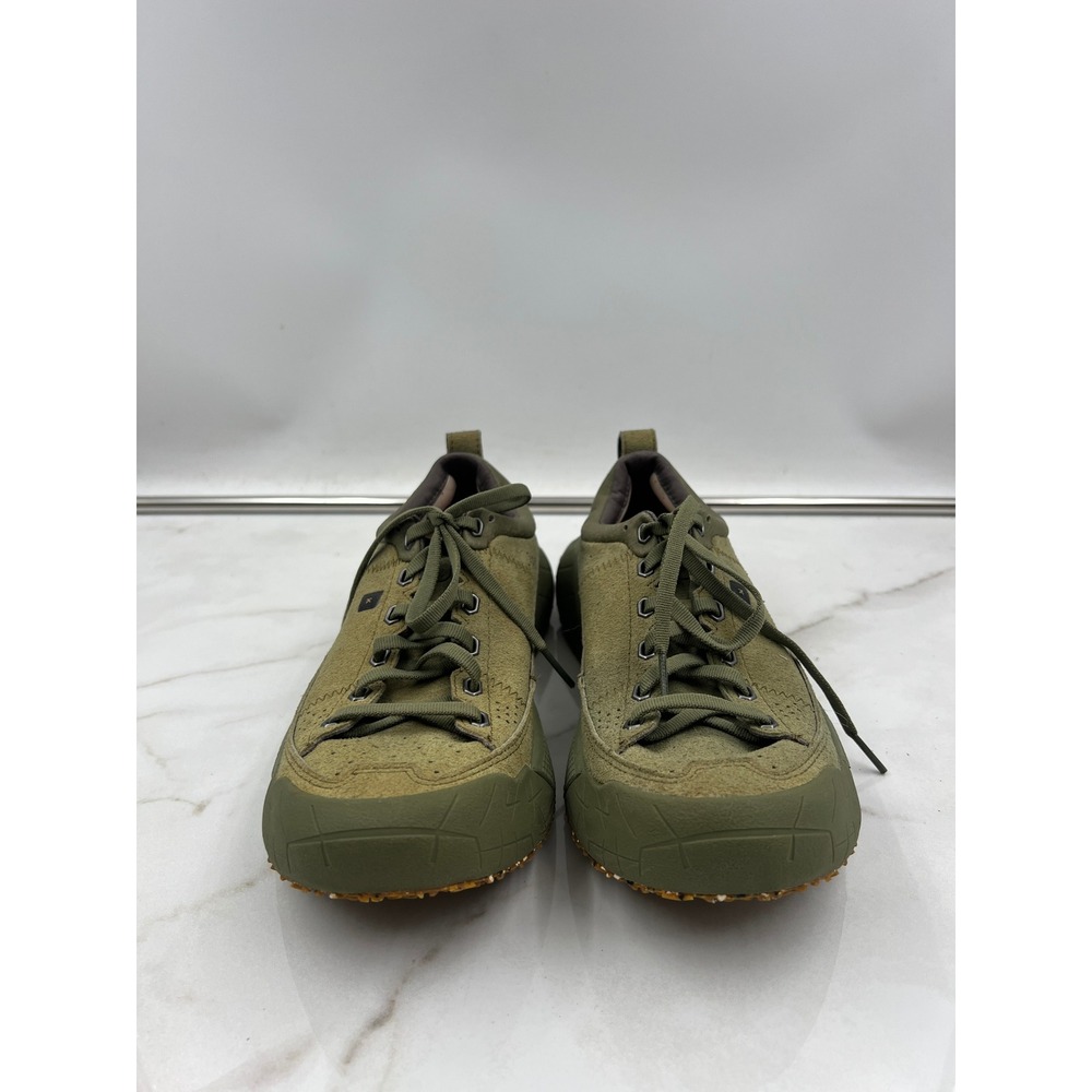 Deckers X Lab Sugarcane Shoes Womens Olive Green Suede Sneakers Size 7 - Picture 5 of 12